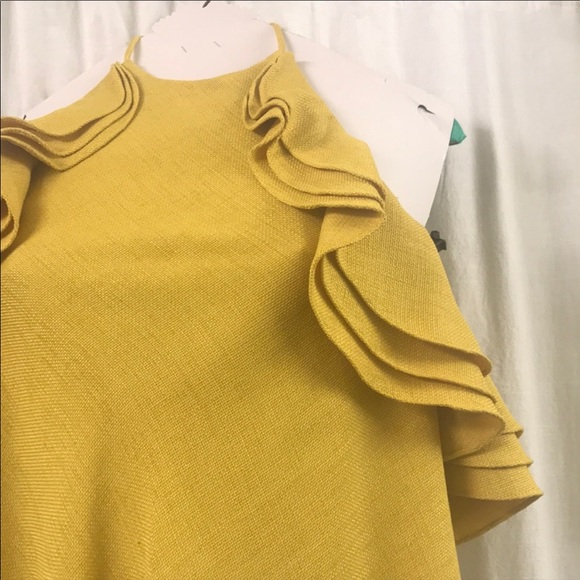 Badgley Mischka Marigold Party Dress Size 2 - Picture 7 of 13